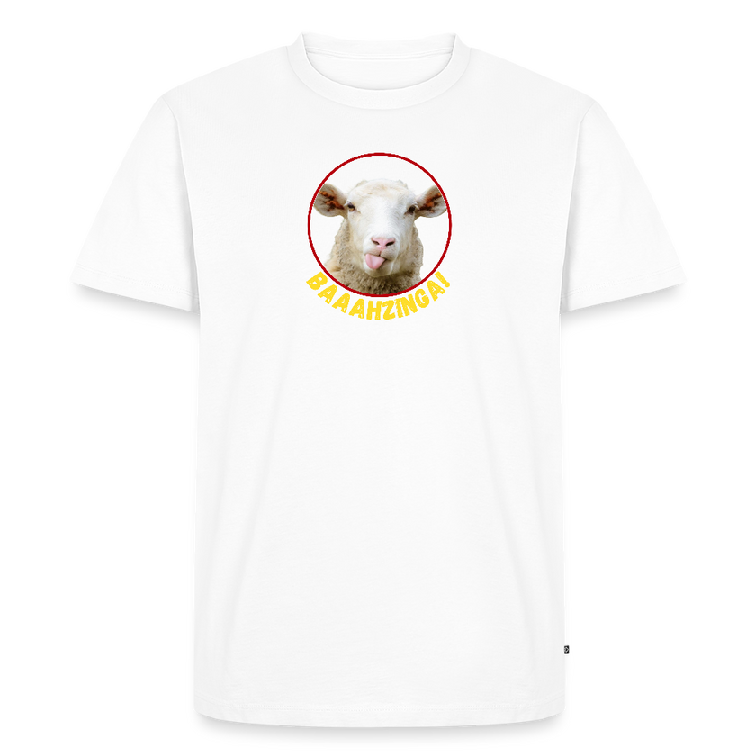 Baaahzinga Männer Premium T-Shirt - Weiß