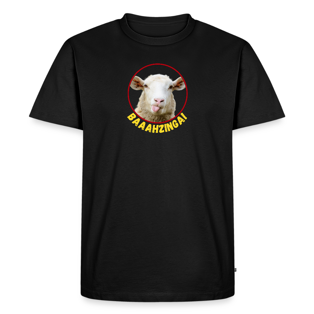 Baaahzinga Männer Premium T-Shirt - Schwarz