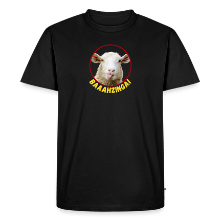 Baaahzinga Männer Premium T-Shirt - Schwarz