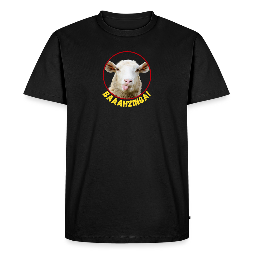 Baaahzinga Männer Premium T-Shirt - Schwarz
