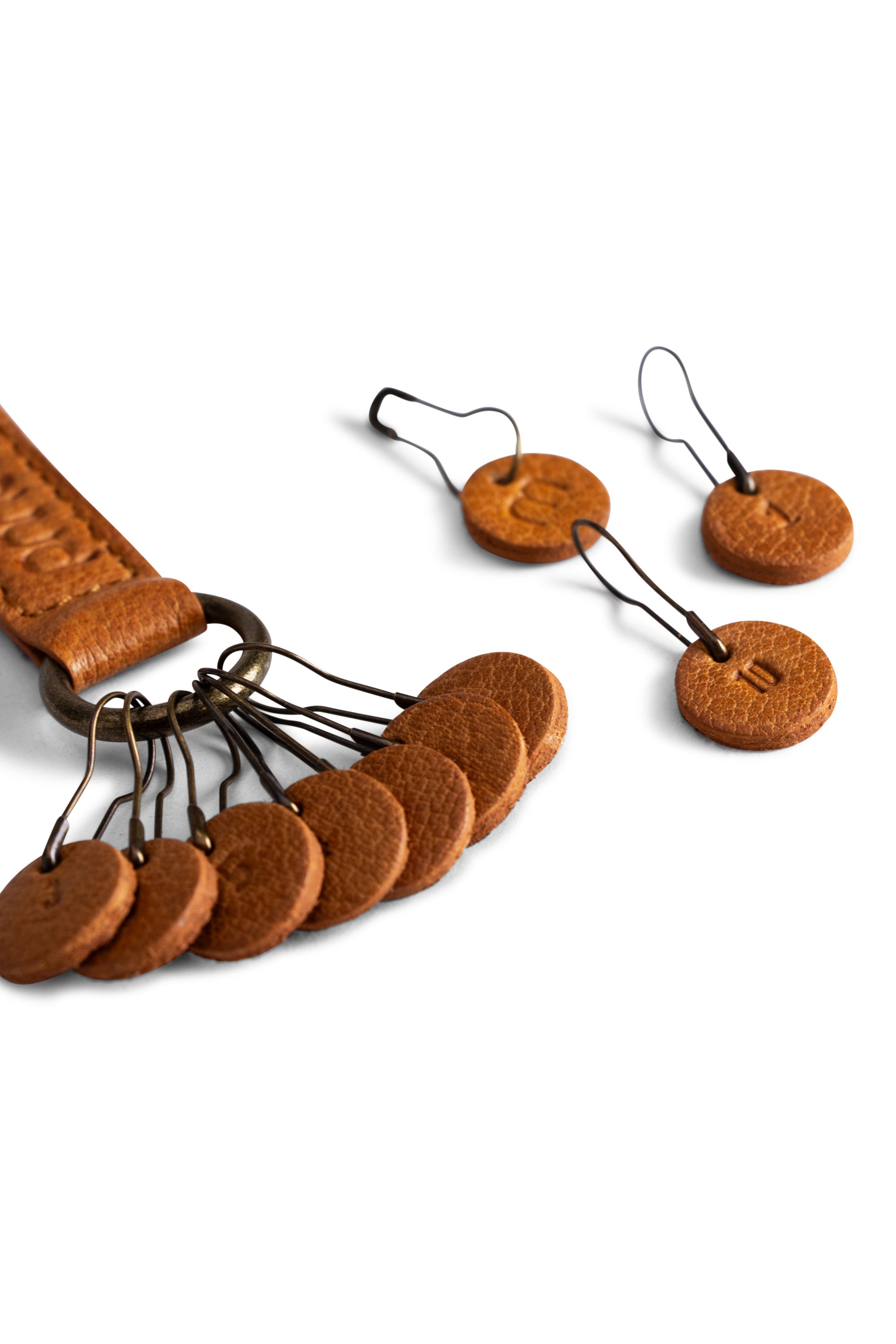 Muud Feliz Schlüsselanhänger mit 10 Maschenmarkierern