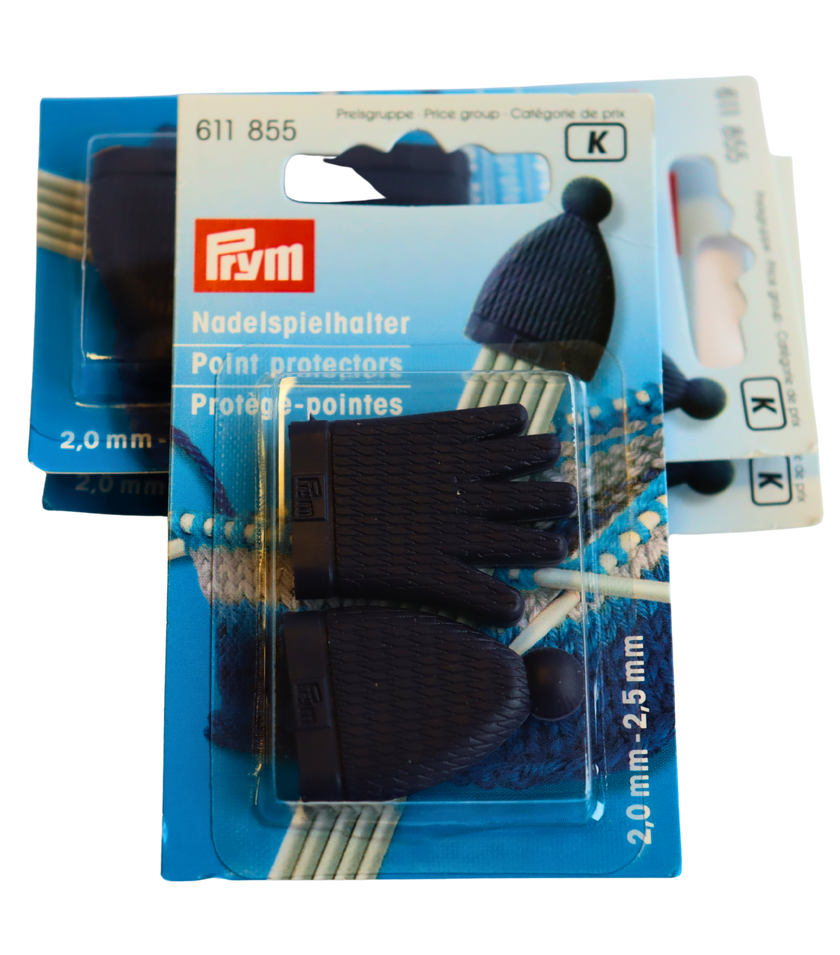 Prym Nadelspielhalter in Dunkelblau für Stricknadel in 2 bis 2,5mm